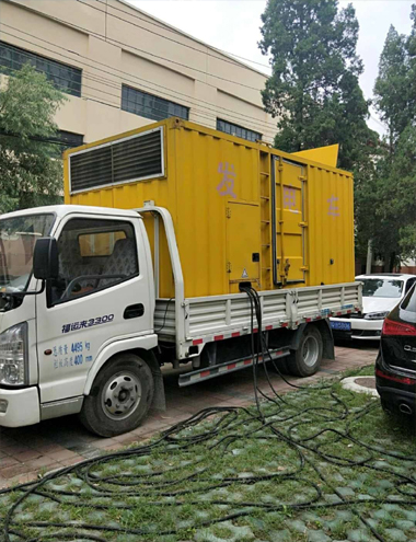 清徐发电车出租-柴油发电机组排烟系统设计要求及其考虑因素